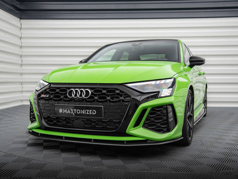 Audi - RS3 Sedan / Sportback 8Y: Maxton Carbon Fibre Front Splitter