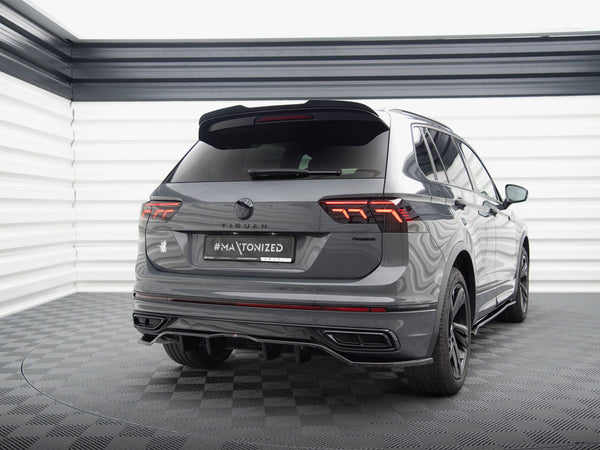 VW - Tiguan R Line MK2 Facelift: Maxton Rear Splitter (Vertical Bars)