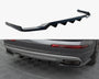 Audi - Q7 MK2: Maxton Central Rear Splitter (Vertical Bars)