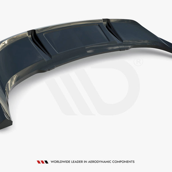 Audi - Q3 Sportback F3: Maxton Central Rear Splitter (Vertical Bars)