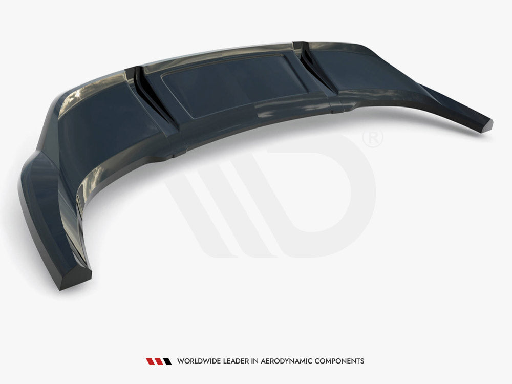 Audi - Q3 Sportback F3: Maxton Central Rear Splitter (Vertical Bars)