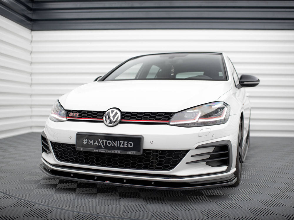 VW - Golf GTI / GTD MK7 Facelift: Maxton Front Splitter V1