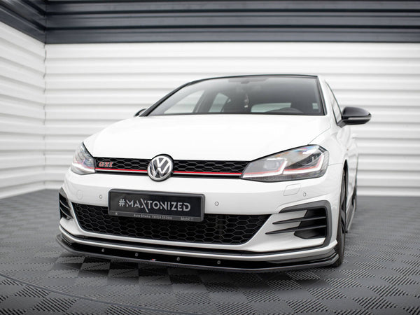 VW - Golf GTI / GTD MK7 Facelift: Maxton Front Splitter V1