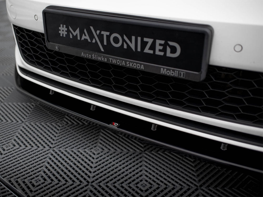 VW - Golf GTI / GTD MK7 Facelift: Maxton Front Splitter V1