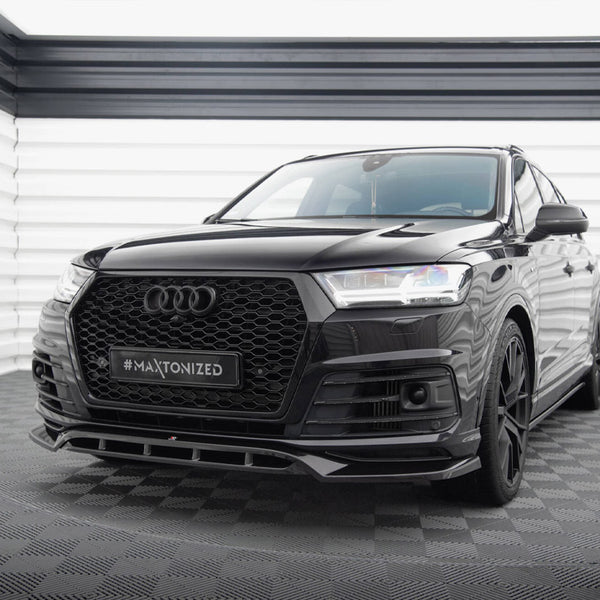 Audi - SQ7 / Q7 S Line MK2: Maxton Front Splitter V2
