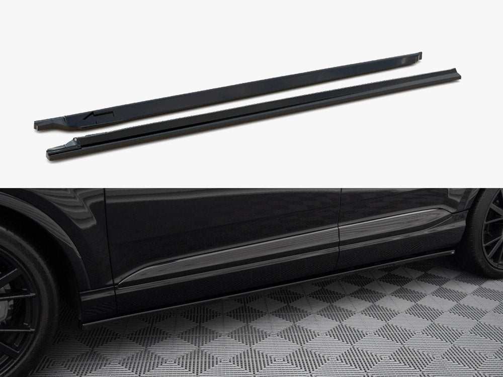 Audi - SQ7 / Q7 S Line MK2: Maxton Side Skirts V2