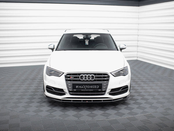 Audi - S3 / A3 S Line Sportback / Hatchback 8V: Maxton Front Splitter V1