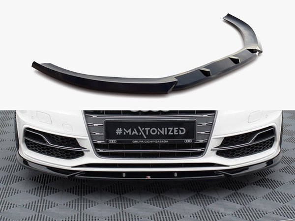Audi - S3 / A3 S Line Sportback / Hatchback 8V: Maxton Front Splitter V2