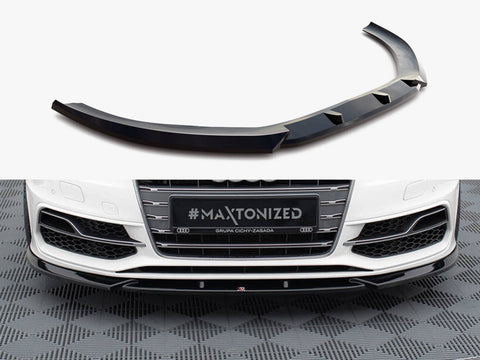 Audi - S3 / A3 S Line Sportback / Hatchback 8V: Maxton Front Splitter V2