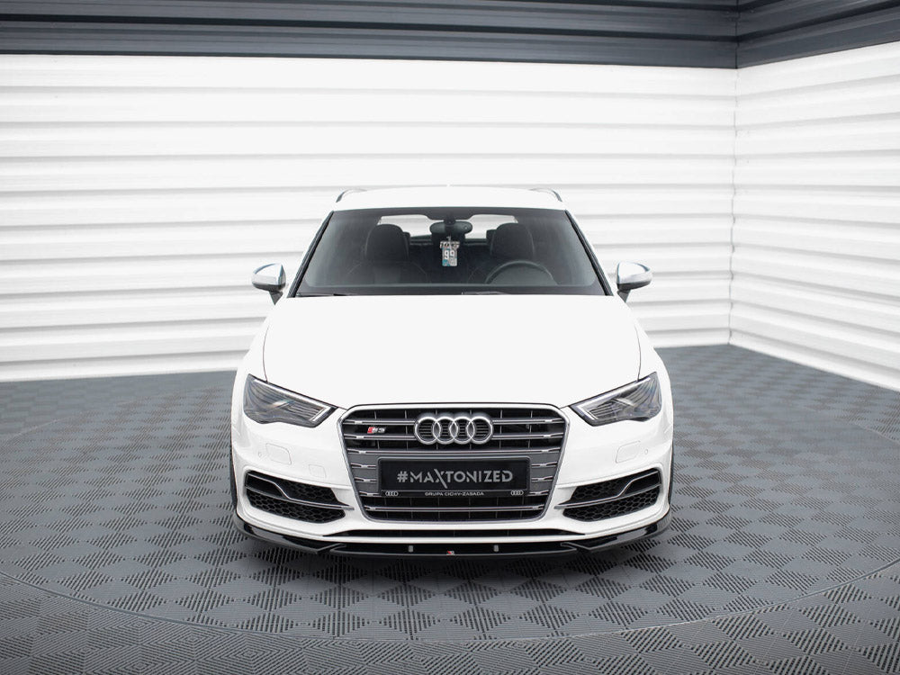 Audi - S3 / A3 S Line Sportback / Hatchback 8V: Maxton Front Splitter V2
