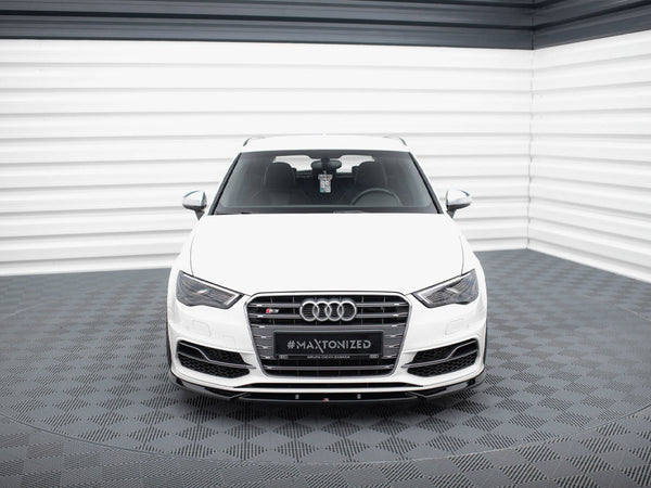 Audi - S3 / A3 S Line Sportback / Hatchback 8V: Maxton Front Splitter V2