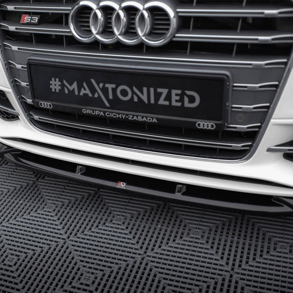 Audi - S3 / A3 S Line Sportback / Hatchback 8V: Maxton Front Splitter V2