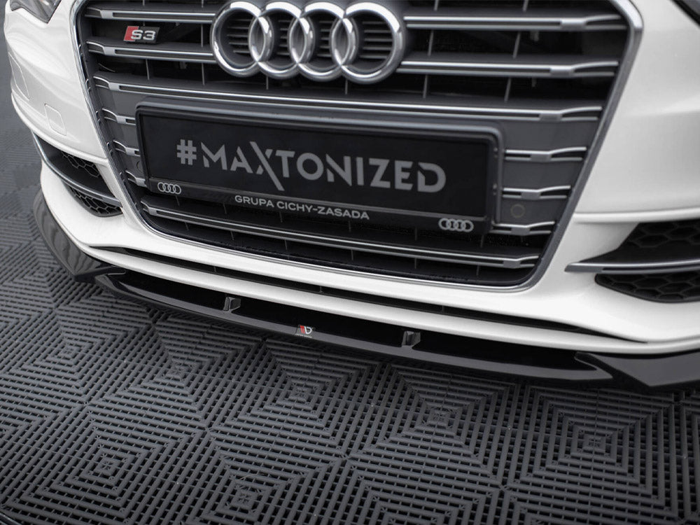 Audi - S3 / A3 S Line Sportback / Hatchback 8V: Maxton Front Splitter V2