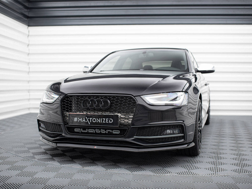 Audi - S4 / A4 S Line B8 Facelift: Maxton Front Splitter V1