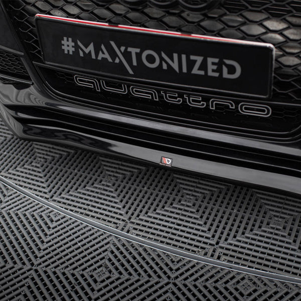 Audi - S4 / A4 S Line B8 Facelift: Maxton Front Splitter V1
