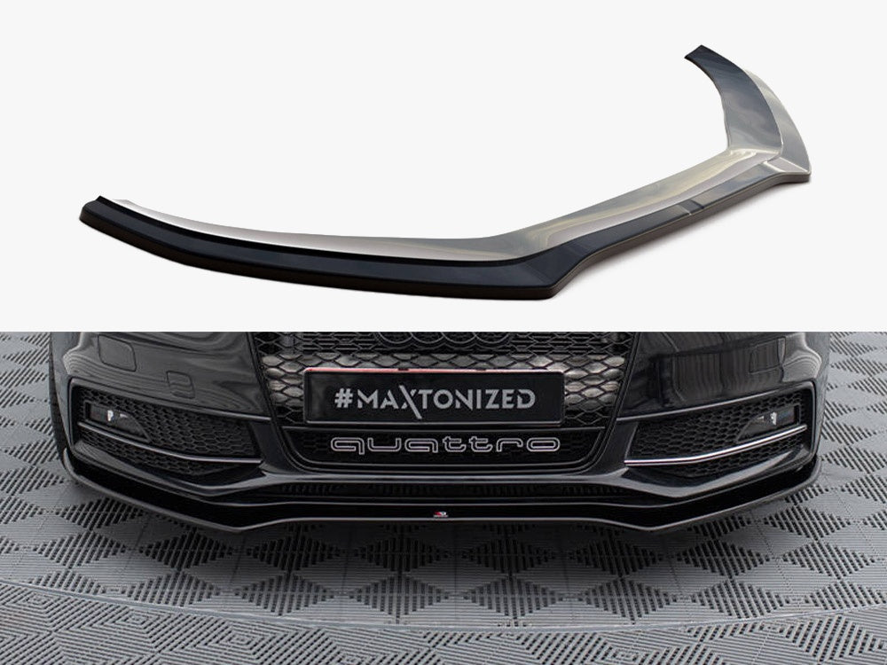 Audi - S4 / A4 S Line B8 Facelift: Maxton Front Splitter V2