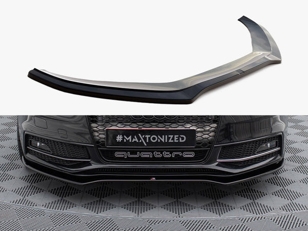 Audi - S4 / A4 S Line B8 Facelift: Maxton Front Splitter V2