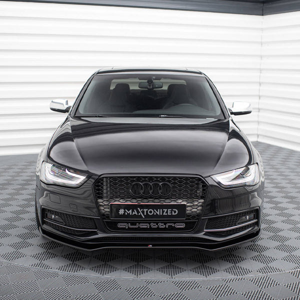 Audi - S4 / A4 S Line B8 Facelift: Maxton Front Splitter V2