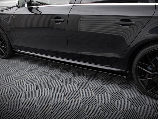 Audi - S4 / A4 / A4 S Line B8 / B8 Facelift: Maxton Side Skirts V1