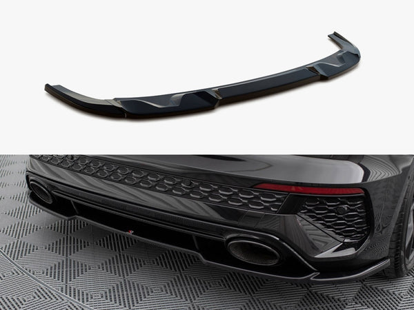 Audi - RS3 Sportback 8Y: Maxton Central Rear Splitter