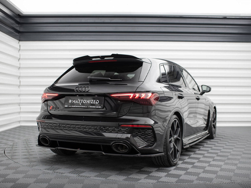 Audi - RS3 Sportback 8Y: Maxton Central Rear Splitter