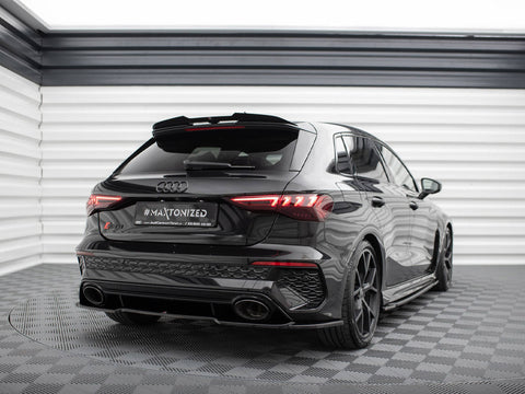 Audi - RS3 Sportback 8Y: Maxton Central Rear Splitter