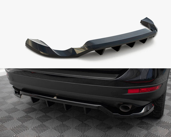 VW - Touareg MK2: Maxton Rear Splitter (Vertical Bars)