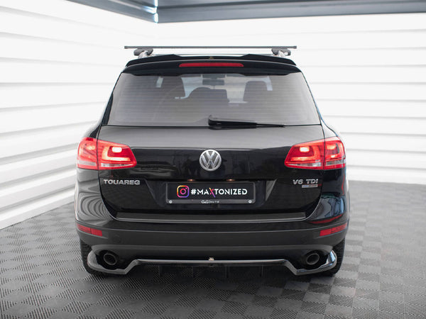 VW - Touareg MK2: Maxton Rear Splitter (Vertical Bars)