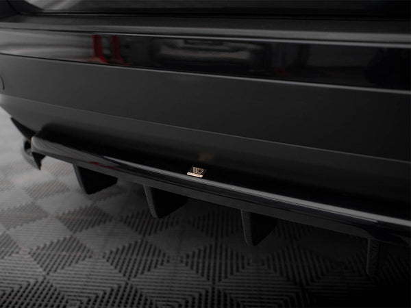 VW - Touareg MK2: Maxton Rear Splitter (Vertical Bars)