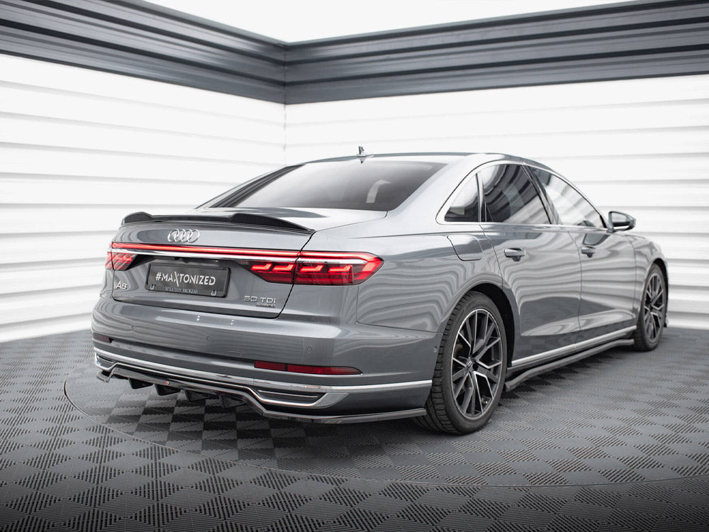 Audi - A8 D5: Maxton Central Rear Splitter (Vertical Bars)