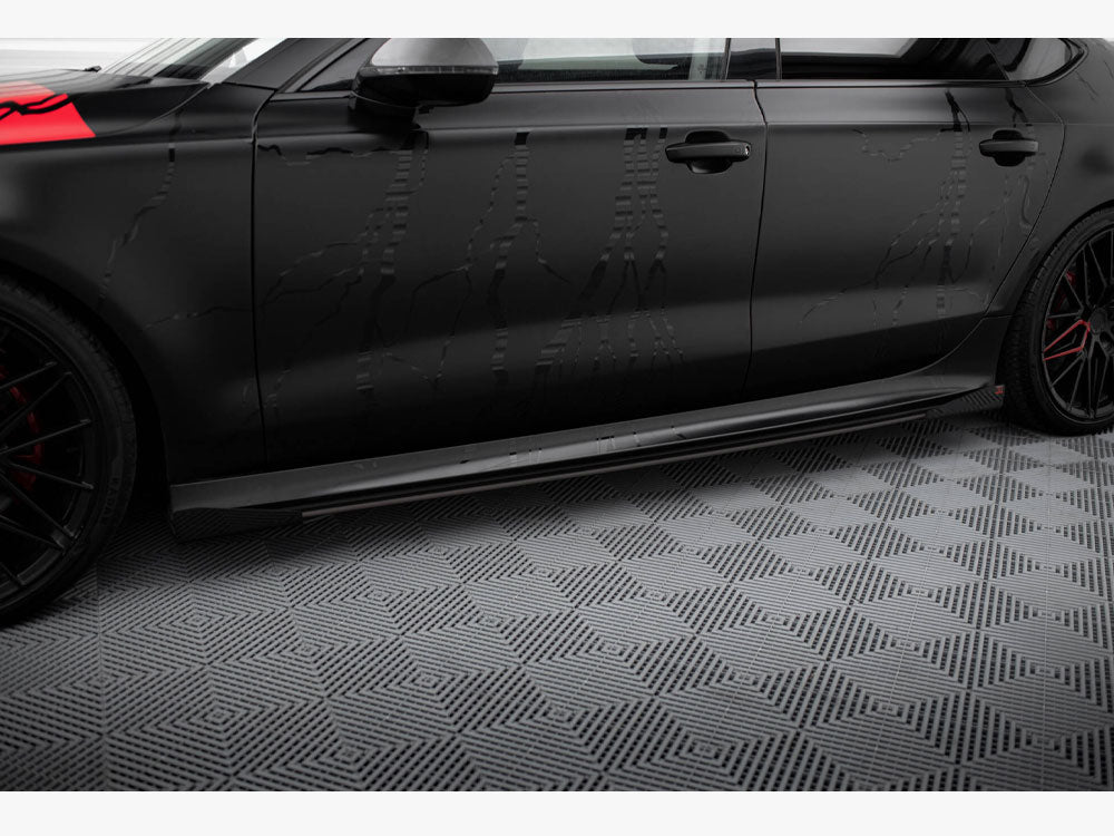 Audi - A7 RS7 Look C7: Maxton Side Flaps