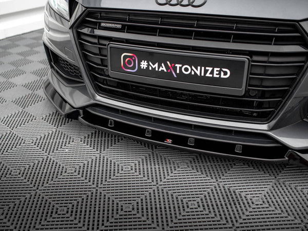 Audi - TT S / S Line 8S: Maxton Front Splitter V2