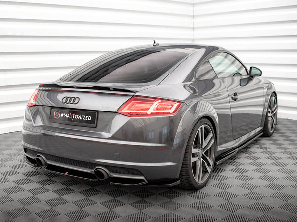 Audi - TT S Line 8S: Maxton Rear Side Splitters V1