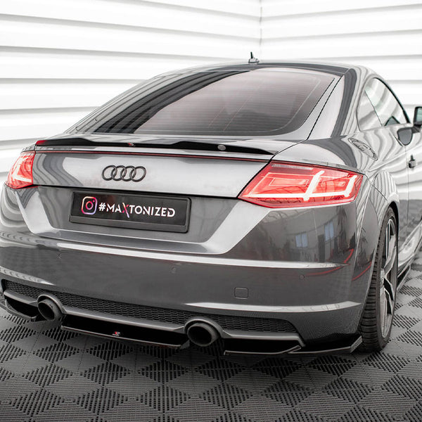 Audi - TT S Line 8S: Maxton Central Rear Splitter