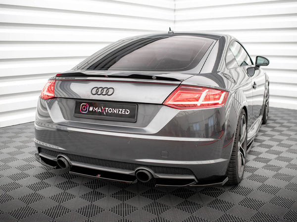 Audi - TT S Line 8S: Maxton Central Rear Splitter