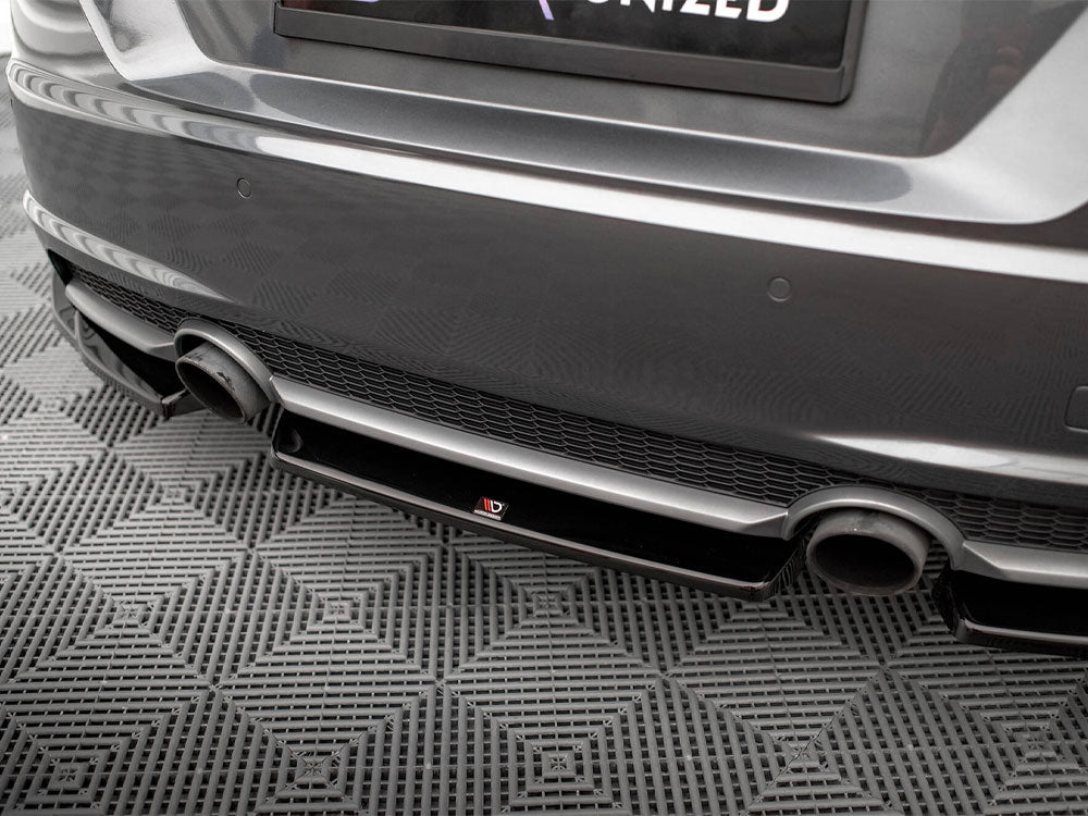 Audi - TT S Line 8S: Maxton Central Rear Splitter