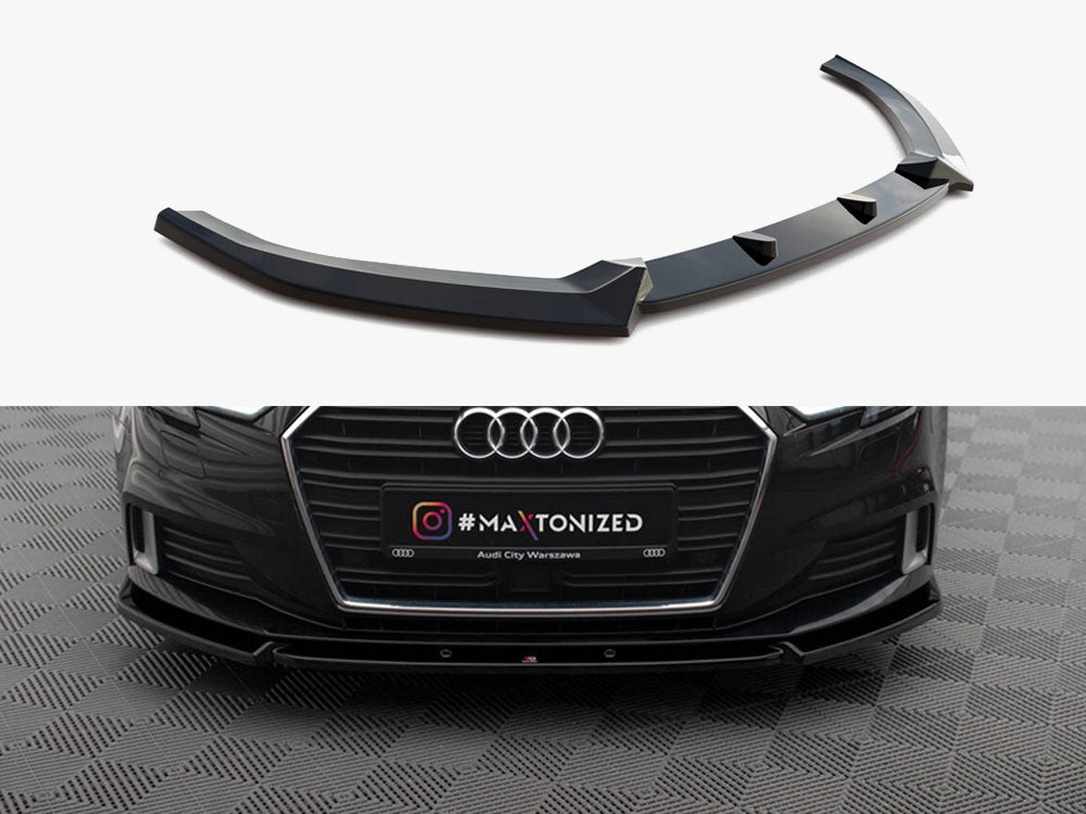 Audi - A3 Sportback 8V Facelift: Maxton Front Splitter V1