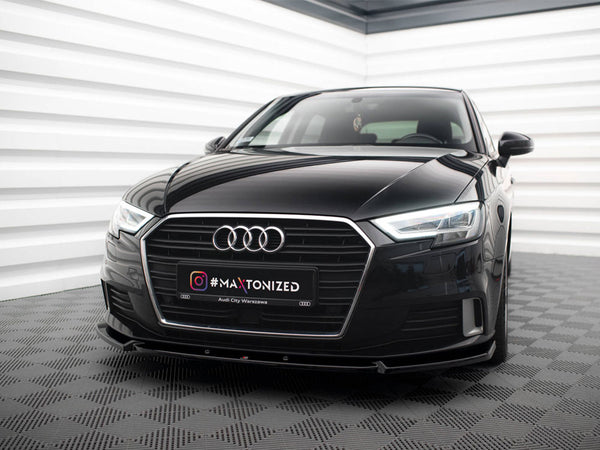 Audi - A3 Sportback 8V Facelift: Maxton Front Splitter V1