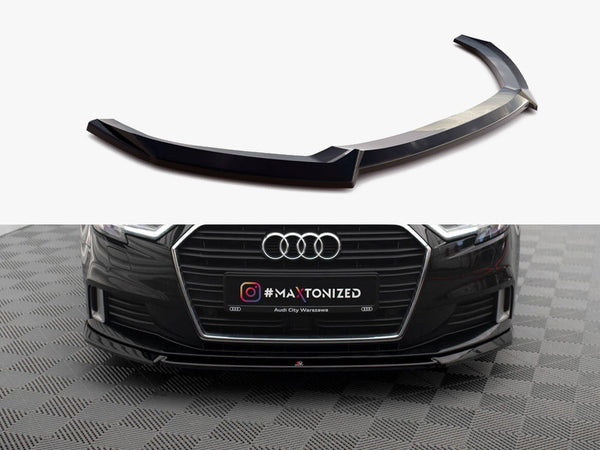 Audi - A3 Sportback 8V Facelift: Maxton Front Splitter V2