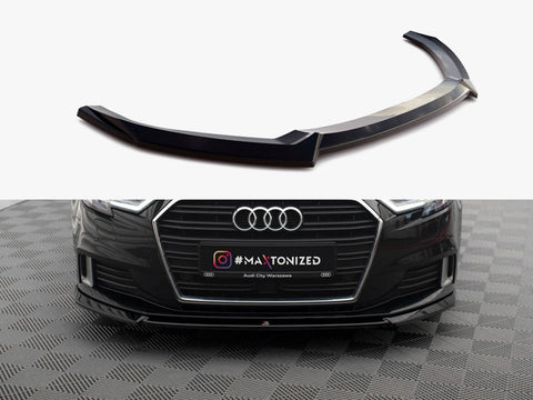 Audi - A3 Sportback 8V Facelift: Maxton Front Splitter V2