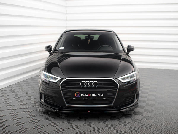 Audi - A3 Sportback 8V Facelift: Maxton Front Splitter V2