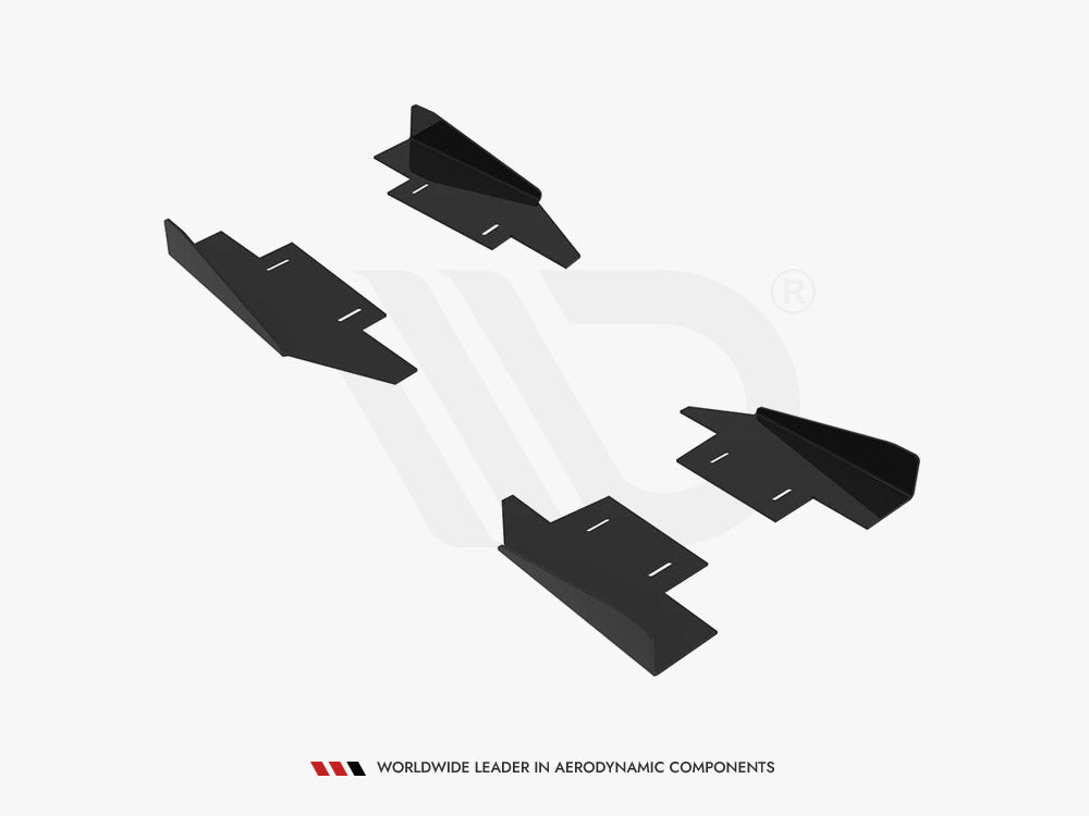 Audi - A5 / A5 S Line / S5 Coupe / Cabrio 8T / 8T Facelift: Maxton Side Flaps
