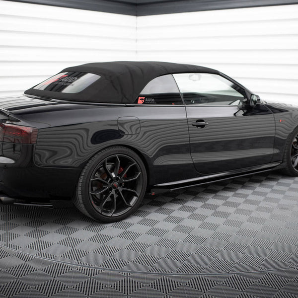 Audi - A5 / A5 S Line / S5 Coupe / Cabrio 8T / 8T Facelift: Maxton Side Flaps