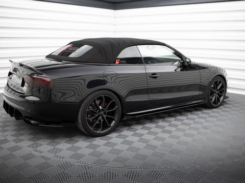 Audi - A5 / A5 S Line / S5 Coupe / Cabrio 8T / 8T Facelift: Maxton Side Flaps