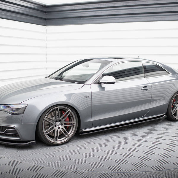 Audi - S5 / A5 S Line Coupe 8T / 8T Facelift: Maxton Side Skirts V2