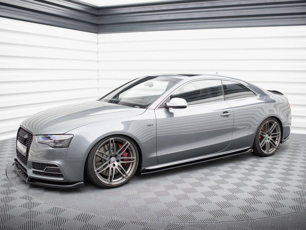 Audi - S5 / A5 S Line Coupe 8T / 8T Facelift: Maxton Side Skirts V2