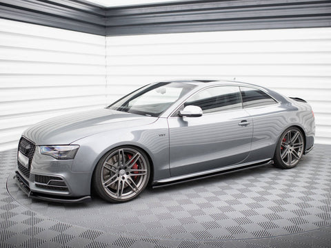 Audi - S5 / A5 S Line Coupe 8T / 8T Facelift: Maxton Side Skirts V2