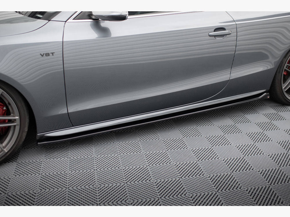 Audi - S5 / A5 S Line Coupe 8T / 8T Facelift: Maxton Side Skirts V2