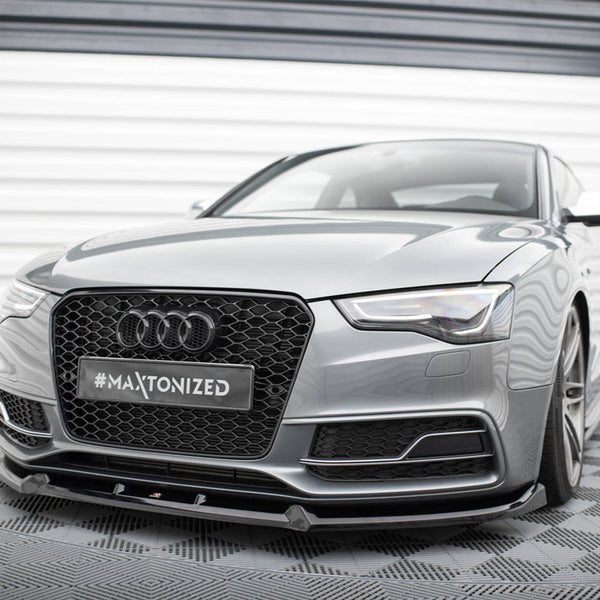 Audi - S5 / A5 S Line 8T Facelift: Maxton Front Splitter V3