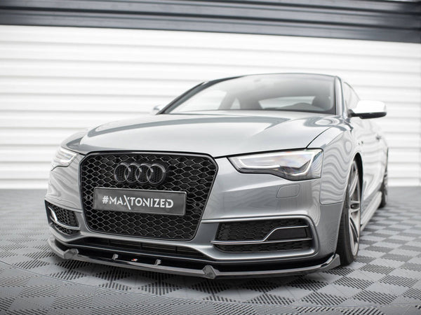 Audi - S5 / A5 S Line 8T Facelift: Maxton Front Splitter V3
